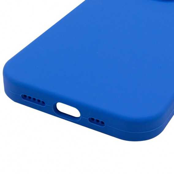 Чохол Silk Full Camera Protective (AA) NO LOGO для Apple iPhone 13 Pro Max (6.7") Синій / Capri Blue Чохол Silk Full Camera Protective (AA) NO LOGO для Apple iPhone 13 Pro Max (6.7") Синій / Capri Blue