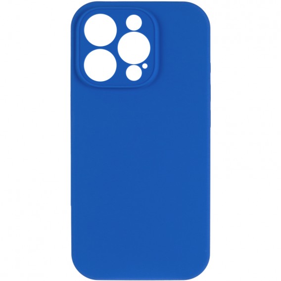 Чохол Silk Full Camera Protective (AA) NO LOGO для Apple iPhone 13 Pro Max (6.7") Синій / Capri Blue Чохол Silk Full Camera Protective (AA) NO LOGO для Apple iPhone 13 Pro Max (6.7") Синій / Capri Blue
