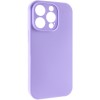 Чохол Silk Full Camera Protective (AA) NO LOGO для Apple iPhone 13 Pro Max (6.7") Бузковий / Dasheen