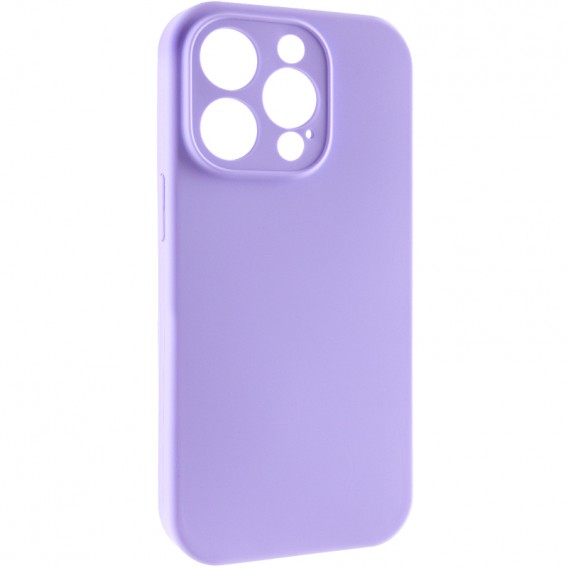Чохол Silk Full Camera Protective (AA) NO LOGO для Apple iPhone 13 Pro Max (6.7") Бузковий / Dasheen
