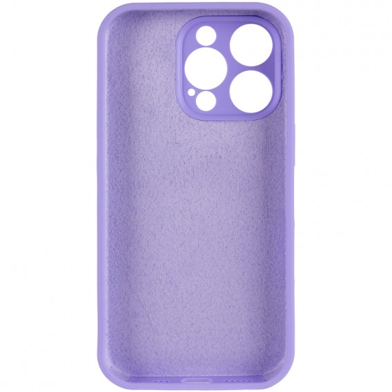 Чохол Silk Full Camera Protective (AA) NO LOGO для Apple iPhone 13 Pro Max (6.7") Бузковий / Dasheen Чохол Silk Full Camera Protective (AA) NO LOGO для Apple iPhone 13 Pro Max (6.7") Бузковий / Dasheen