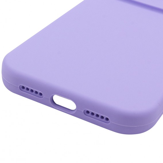 Чохол Silk Full Camera Protective (AA) NO LOGO для Apple iPhone 13 Pro Max (6.7") Бузковий / Dasheen Чохол Silk Full Camera Protective (AA) NO LOGO для Apple iPhone 13 Pro Max (6.7") Бузковий / Dasheen