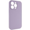 Чохол Silk Full Camera Protective (AA) NO LOGO для Apple iPhone 13 Pro Max (6.7") Бузковий / Lilac
