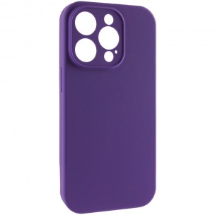 Чохол для iPhone 13 Pro Max Epik Silk Full Camera Protective (AA) NO LOGO, силікон, Фіолетовий / Amethyst Чохол для iPhone 13 Pro Max Epik Silk Full Camera Protective (AA) NO LOGO, силікон, Фіолетовий / Amethyst