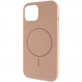 Чохол для iPhone 11 Epik Silk Full Protective (AA) NO LOGO with Magnetic Fit, силікон, Бежевий / Desert Gold