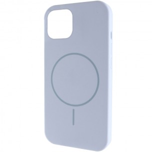 Чохол для iPhone 11 Epik Silk Full Protective (AA) NO LOGO with Magnetic Fit, силікон, Блакитний / Lilac Blue Чохол для iPhone 11 Epik Silk Full Protective (AA) NO LOGO with Magnetic Fit, силікон, Блакитний / Lilac Blue