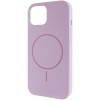 Чохол для iPhone 11 Epik Silk Full Protective (AA) NO LOGO with Magnetic Fit, силікон, Бузковий / Lilac