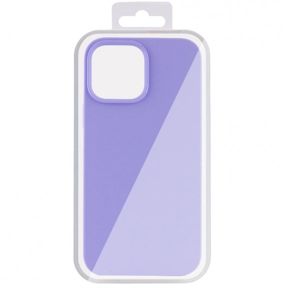 Чохол для iPhone 15 Pro Max Silk (AA) NO LOGO with Magnetic Fit, силікон, Бузковий / Dasheen Чохол для iPhone 15 Pro Max Silk (AA) NO LOGO with Magnetic Fit, силікон, Бузковий / Dasheen