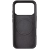 Чехол для iPhone 17 Pro Max Silk (AA) NO LOGO with Magnetic Fit, силикон, Серый / Dark Gray