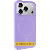 Чохол для iPhone 17 Pro Silk Full Protective (AA) NO LOGO з Magnetic Fit, Бузковий / Dasheen Чохол для iPhone 17 Pro Silk Full Protective (AA) NO LOGO з Magnetic Fit, Бузковий / Dasheen