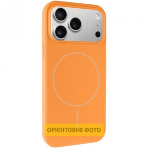Чохол для iPhone 17 Pro Silk Full Protective (AA) NO LOGO з Magnetic Fit, Помаранчевий / Orange Чохол для iPhone 17 Pro Silk Full Protective (AA) NO LOGO з Magnetic Fit, Помаранчевий / Orange