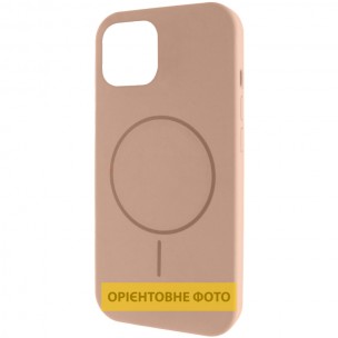 Чохол для iPhone 17 Pro Max Epik Silk Full Protective (AA) NO LOGO with Magnetic Fit, силікон, Бежевий / Desert Gold
