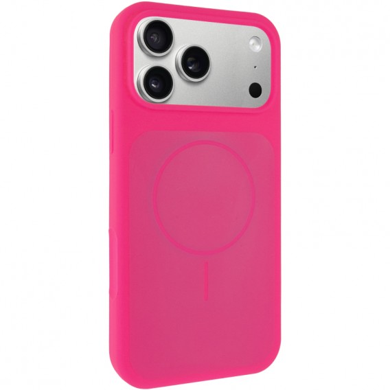 Чохол Silk Duo Color (AA) NO LOGO with Magnetic Fit для Apple iPhone 17 Pro Max / 18 Pro Max (6.9") Barbie Pink
