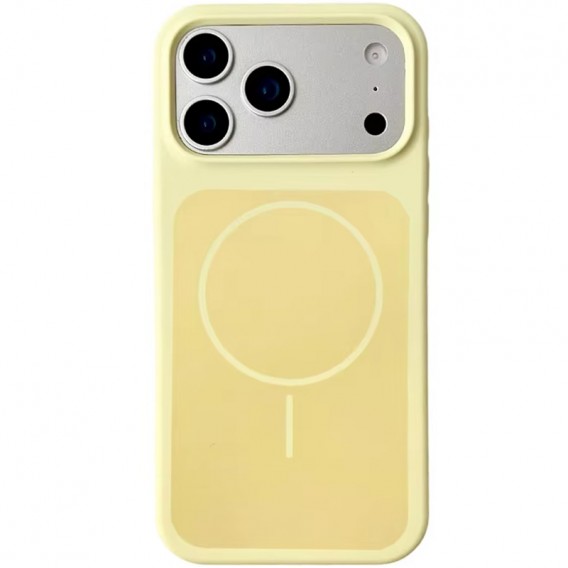 Чохол Silk Duo Color (AA) NO LOGO with Magnetic Fit для Apple iPhone 17 Pro Max / 18 Pro Max (6.9") Yellow