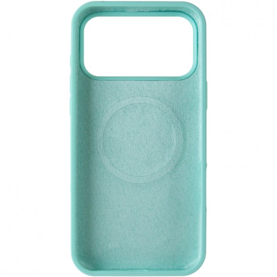 Чохол Silk Duo Color (AA) NO LOGO with Magnetic Fit для Apple iPhone 17 Pro Max / 18 Pro Max (6.9") Turquoise Чохол Silk Duo Color (AA) NO LOGO with Magnetic Fit для Apple iPhone 17 Pro Max / 18 Pro Max (6.9") Turquoise