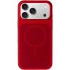 Чохол Silk Duo Color (AA) NO LOGO with Magnetic Fit для Apple iPhone 17 Pro Max / 18 Pro Max (6.9") Red
