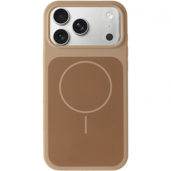 Чохол Silk Duo Color (AA) NO LOGO with Magnetic Fit для Apple iPhone 17 Pro Max / 18 Pro Max (6.9") Desert Gold Чохол Silk Duo Color (AA) NO LOGO with Magnetic Fit для Apple iPhone 17 Pro Max / 18 Pro Max (6.9") Desert Gold