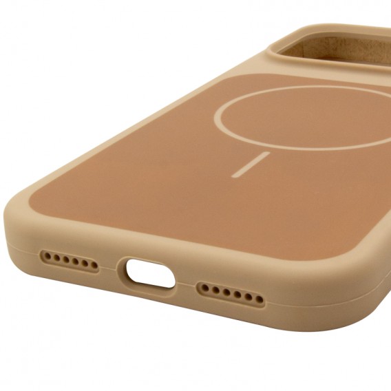 Чохол Silk Duo Color (AA) NO LOGO with Magnetic Fit для Apple iPhone 17 Pro Max / 18 Pro Max (6.9") Desert Gold Чохол Silk Duo Color (AA) NO LOGO with Magnetic Fit для Apple iPhone 17 Pro Max / 18 Pro Max (6.9") Desert Gold