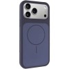 Чохол Silk Duo Color (AA) NO LOGO with Magnetic Fit для Apple iPhone 17 Pro Max / 18 Pro Max (6.9") Midnight Blue
