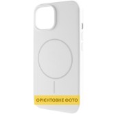 Чехол для iPhone 17 Epik Silk Full Protective (AA) NO LOGO with Magnetic Fit, силикон, Белый / White