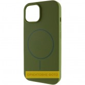 Чехол для iPhone 17 Epik Silk Full Protective (AA) NO LOGO with Magnetic Fit, силикон, Зеленый / Dark Olive Чехол для iPhone 17 Epik Silk Full Protective (AA) NO LOGO with Magnetic Fit, силикон, Зеленый / Dark Olive