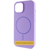 Чехол для iPhone 17 Epik Silk Full Protective (AA) NO LOGO with Magnetic Fit, силикон, Сиреневый / Dasheen