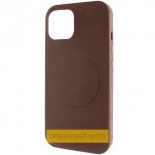 Чохол для iPhone 17 Epik Silk Full Protective (AA) NO LOGO with Magnetic Fit, силікон, Коричневий / Brown