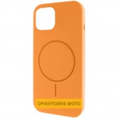 Чехол для iPhone 17 Epik Silk Full Protective (AA) NO LOGO with Magnetic Fit, силикон, Оранжевый / Orange Чехол для iPhone 17 Epik Silk Full Protective (AA) NO LOGO with Magnetic Fit, силикон, Оранжевый / Orange