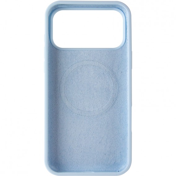 Чохол Silk Duo Color (AA) NO LOGO with Magnetic Fit для Apple iPhone 17 Pro / 18 Pro (6.3") Sky Blue Чохол Silk Duo Color (AA) NO LOGO with Magnetic Fit для Apple iPhone 17 Pro / 18 Pro (6.3") Sky Blue