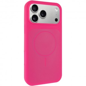 Чохол для iPhone 18 Pro / iPhone 17 Pro Epik Silk Duo Color з MagSafe, Barbie Pink Чохол для iPhone 18 Pro / iPhone 17 Pro Epik Silk Duo Color з MagSafe, Barbie Pink