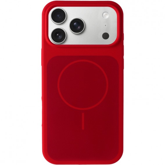 Чохол Silk Duo Color (AA) NO LOGO with Magnetic Fit для Apple iPhone 17 Pro / 18 Pro (6.3") Red Чохол Silk Duo Color (AA) NO LOGO with Magnetic Fit для Apple iPhone 17 Pro / 18 Pro (6.3") Red