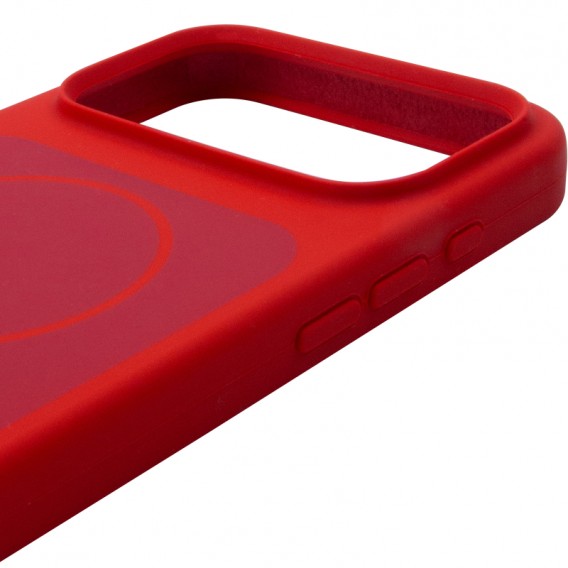 Чохол Silk Duo Color (AA) NO LOGO with Magnetic Fit для Apple iPhone 17 Pro / 18 Pro (6.3") Red Чохол Silk Duo Color (AA) NO LOGO with Magnetic Fit для Apple iPhone 17 Pro / 18 Pro (6.3") Red