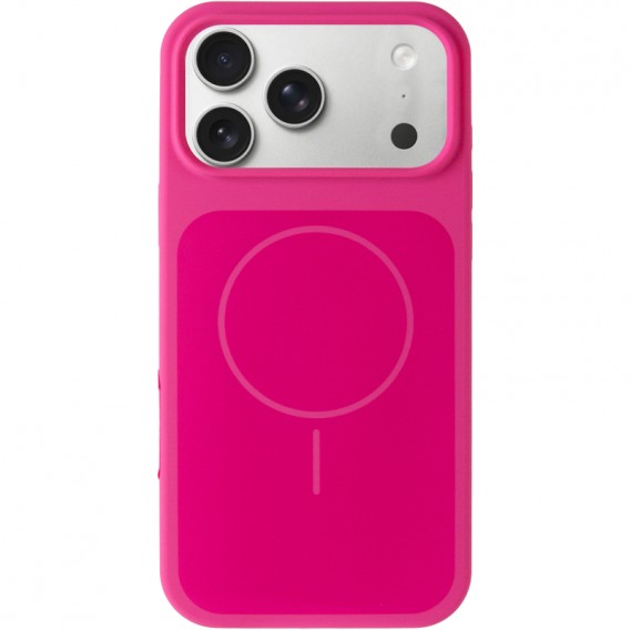 Чохол Silk Duo Color (AA) NO LOGO with Magnetic Fit для Apple iPhone 17 Pro / 18 Pro (6.3") Dragon Fruit Чохол Silk Duo Color (AA) NO LOGO with Magnetic Fit для Apple iPhone 17 Pro / 18 Pro (6.3") Dragon Fruit