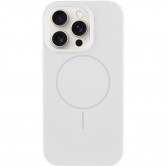 Чохол для iPhone 15 Pro Max Epik Silk Full Protective з Magnetic Fit, Білий / White Чохол для iPhone 15 Pro Max Epik Silk Full Protective з Magnetic Fit, Білий / White