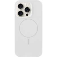 Чохол для iPhone 15 Pro Max Epik Silk Full Protective з Magnetic Fit, Білий / White