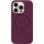 Чохол для iPhone 15 Pro Max Epik Silk Full Protective з Magnetic Fit, Бордовий / Plum