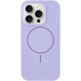 Чохол для iPhone 15 Pro Max Epik Silk Full Protective з Magnetic Fit, Бузковий / Dasheen Чохол для iPhone 15 Pro Max Epik Silk Full Protective з Magnetic Fit, Бузковий / Dasheen