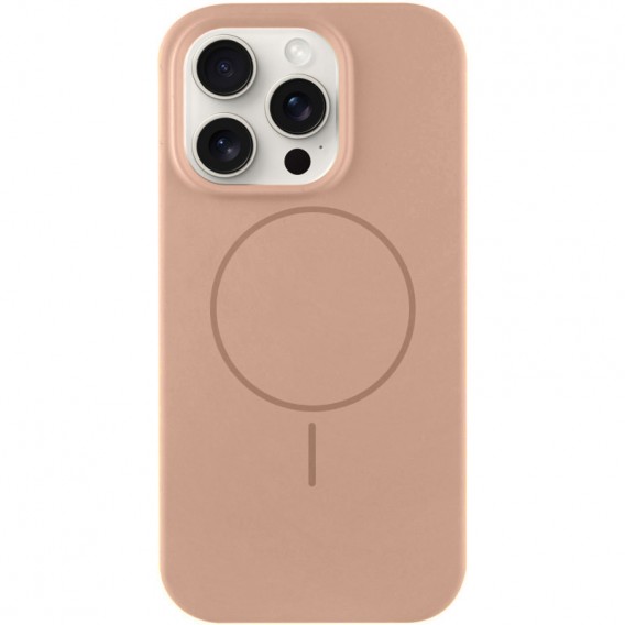 Чохол для iPhone 15 Pro Max Epik Silk Full Protective з Magnetic Fit, Бежевий / Desert Gold