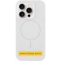 Чехол для iPhone 16 Silk Full Protective (AA) NO LOGO with Magnetic Fit, силикон, Белый / White Чехол для iPhone 16 Silk Full Protective (AA) NO LOGO with Magnetic Fit, силикон, Белый / White