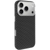 Чохол для iPhone 18 Pro / 17 Pro KVZV Triangular Pattern with Magnetic Fit, TPU + полікарбонат, Чорний / Black