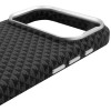 Чохол для iPhone 18 Pro / 17 Pro KVZV Triangular Pattern with Magnetic Fit, TPU + полікарбонат, Чорний / Black