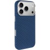 Чохол для iPhone 18 Pro / 17 Pro KVZV Triangular Pattern with Magnetic Fit, TPU + полікарбонат, Синій / Blue