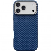 Чохол для iPhone 18 Pro / 17 Pro KVZV Triangular Pattern with Magnetic Fit, TPU + полікарбонат, Синій / Blue Чохол для iPhone 18 Pro / 17 Pro KVZV Triangular Pattern with Magnetic Fit, TPU + полікарбонат, Синій / Blue