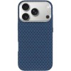 Чохол для iPhone 18 Pro / 17 Pro KVZV Triangular Pattern with Magnetic Fit, TPU + полікарбонат, Синій / Blue