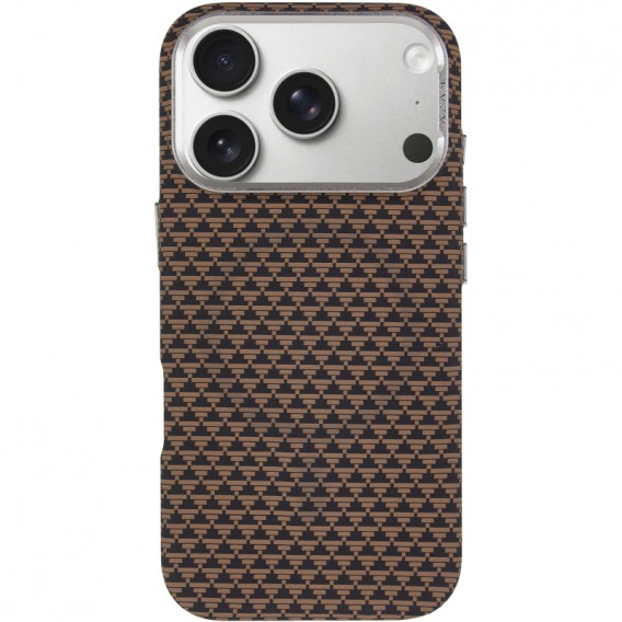 Чохол-накладка для iPhone 18 Pro Max / 17 Pro Max KVZV Triangular Pattern, Хакі / Khaki Чохол-накладка для iPhone 18 Pro Max / 17 Pro Max KVZV Triangular Pattern, Хакі / Khaki