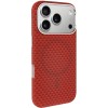 Чохол-накладка для iPhone 18 Pro Max / 17 Pro Max KVZV Triangular Pattern, Червоний / Red