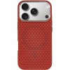 Чохол-накладка для iPhone 18 Pro Max / 17 Pro Max KVZV Triangular Pattern, Червоний / Red