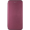 Шкіряний чохол-книжка Classy для Apple iPhone XR (6.1") Бордовий
