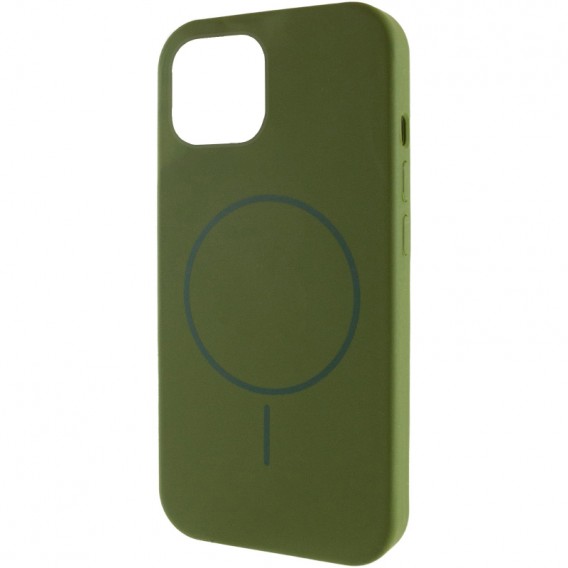 Силіконовий чохол для iPhone 11 Pro Epik Silk Full Protective, Зелений / Dark Olive