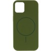 Чохол для iPhone 11 Pro Max Silk Full Protective Magnetic Fit, Зелений / Dark Olive